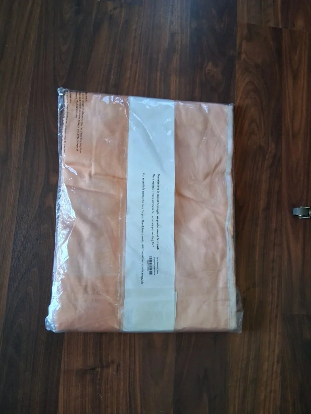 Brooklinen FULL /QUEEN Dreamsicle Luxe Stripes Duvet Cover. NO SHAMS